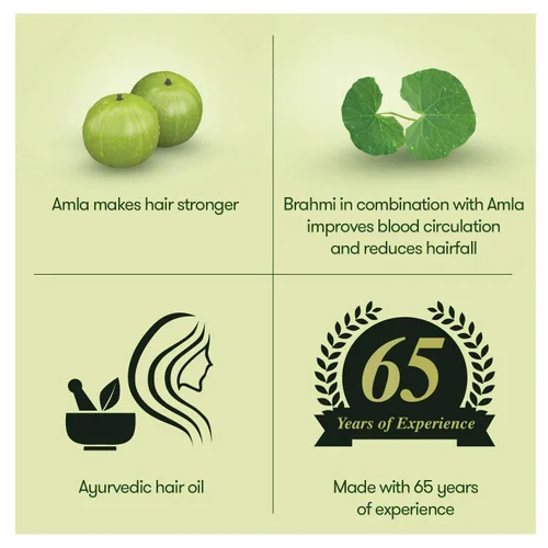 Vista 4 de Bajaj Brahmi Amla Aceite para el cabello, 6.8 fl oz