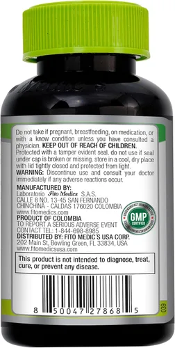 Vista 8 de Laboratorio Aceite de semilla negra Cápsulas de aceite de semilla negra 90 cápsulas blandas