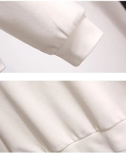 Vista 3 de Sudadera con cuello de marinero con estampado de estrellas para mujer, gótica, de manga larga, estilo vintage, Y2K