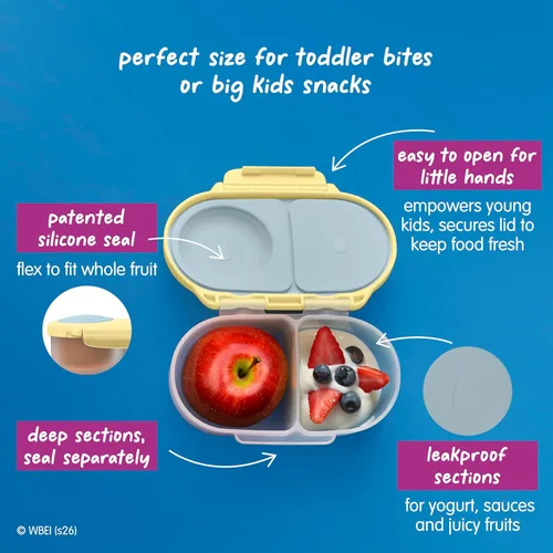 Vista 96 de B.box Caja de aperitivos Blush Crush, 1 EA