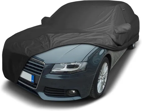 Vista 23 de iCarCover Funda de automóvil personalizada para Audi 100 y 200 (1989-1994), impermeable, para todo tipo de clima, lluvia, nieve, UV, protector solar