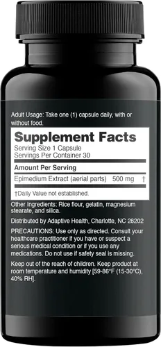 Vista 3 de Nugenix Essentials Tribulus Terrestris y suplementos de malezas de cabra cachonda