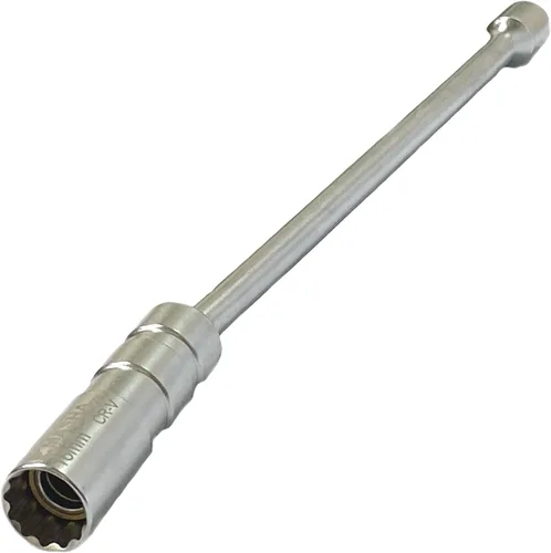 Vista 7 de Magnético giratorio de 0.551 in con enchufe de bujía de pared delgada, controlador de 3/8 pulgadas × longitud total de 12 pulgadas, enchufe de pared