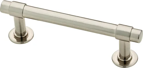 Vista 10 de Franklin Brass Francisco (paquete de 5) manijas de gabinete de 3 pulgadas con orificio central Herrajes de bronce champán para puertas de cocina