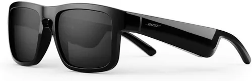Vista 5 de Bose Frames Tenor, lentes inteligentes, gafas de sol con audio Bluetooth, con auriculares abiertos, rectangulares, color negro