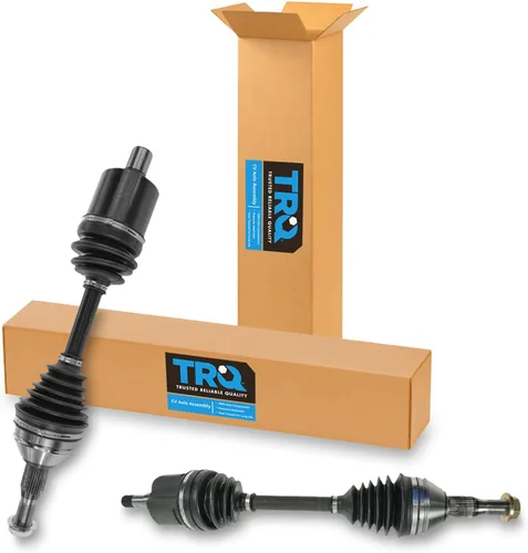 Vista 31 de TRQ Juego de conjunto de eje de transmisión CV delantero para conductor y pasajero, 2 piezas, compatible con Ford Explorer 4WD 95-01, Explorer AWD