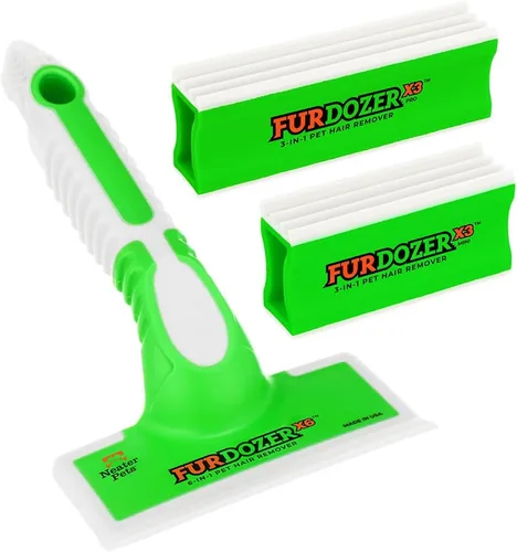 Vista 27 de FurDozer - Removedor de pelo de mascotas y herramientas de detallado automático, removedor de pelo de gatos y perros para alfombras, interiores