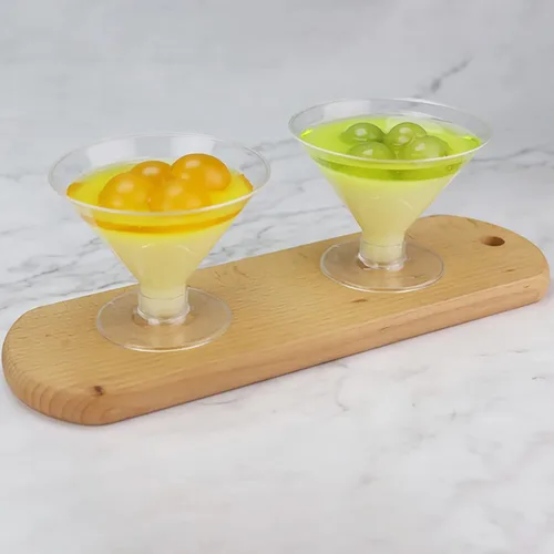 Vista 7 de WUWEOT Paquete de 60 vasos de Martini de plástico, vasos de cóctel de 5 onzas de alto, vasos irrompibles de postre para el hogar, bar, restaurante