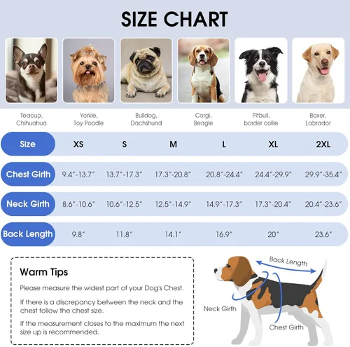 Vista 4 de Chamarra para perros, para climas fríos, reversible, forro polar para Invierno, chaleco, para mascotas, impermeable, XS, Azul