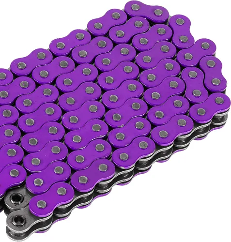 Vista 7 de Caltric Cadena de transmisión de anillo tórico de color morado compatible con Suzuki Dl650 Dl-650 Vstrom 650 2007-2010