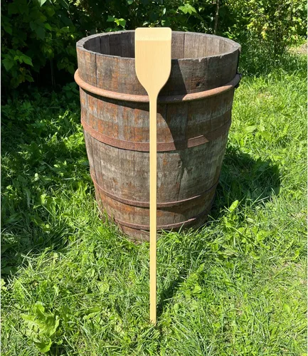 Paleta mezcladora de madera de haya de 36 pulgadas, fabricada en Ucrania, mango largo para cocinar cangrejos cajún hervir y preparar cerveza,