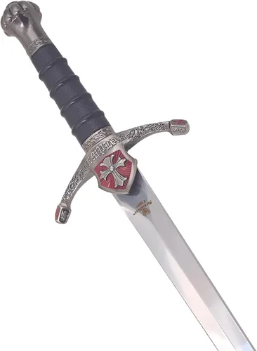 Vista 10 de Snake Eye Tactical Cuchillo de caza de diseño histórico de lobo medieval con vaina