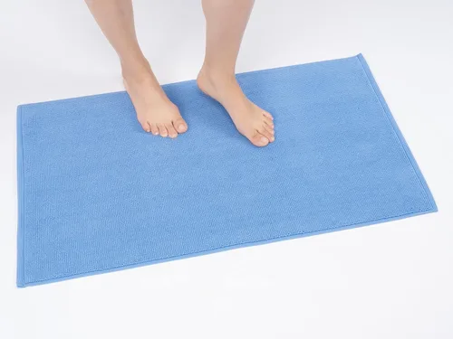 Vista 25 de Cotton Paradise - Alfombras de baño antideslizantes 100% algodón para el baño, 17 x 24 pulgadas, suaves, absorbentes, de secado rápido, lavables a