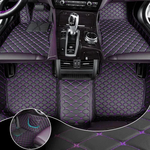 Vista 11 de Alfombrillas personalizadas para Volkswagen Beetle 2012-2019 para automóvil, de lujo, impermeables, antideslizantes, cobertura completa, forros