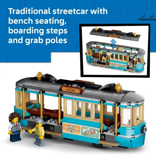 Vista 3 de LEGO City Classic Beach Streetcar 60506