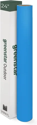 Vista 20 de Greenstar Sign - Calcomanías de vinilo autoadhesivas para exteriores, 3 mil 24 x 10 yardas, color azul zafiro