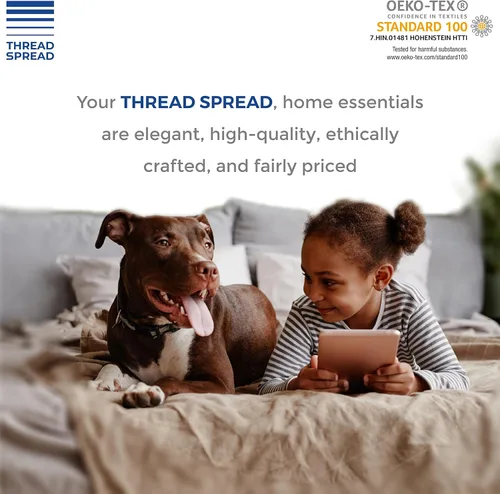 Vista 7 de THREAD SPREAD Hotel Collection - Juego de sábanas de 600 hilos de algodón egipcio, satinado, 4 piezas, Algodón, Blanco, gemelo