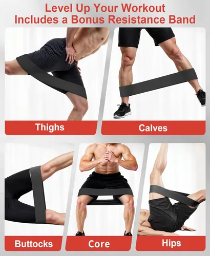 Vista 9 de Dispositivos de ejercicio para suelo pélvico, ejercitador muscular Kegel, 15-70 libras, ajustable para mujeres/hombres, ejercitador interno