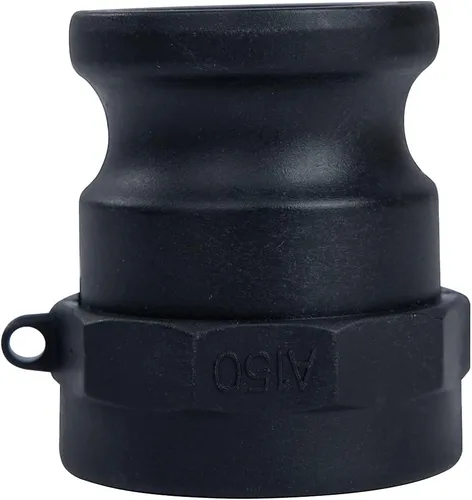 Vista 9 de 2 piezas de accesorios de bloqueo de leva de polietileno (1 pulgada parte A) accesorios de bloqueo de leva y ranura, adaptador macho x rosca NPT