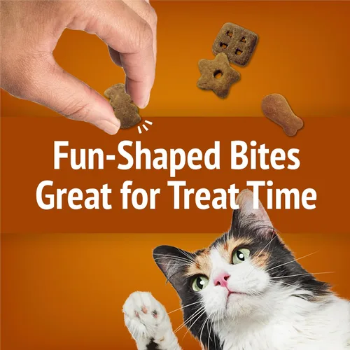 Vista 8 de Purina Friskies Golosinas para Gatos, Party Mix Chicken Lovers Crunch - Bolsa de 20 Oz