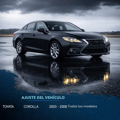 Vista 3 de Detroit Axle - Kit de suspensión frontal de 12 piezas para Toyota Corolla 2003 2004 2005 2006 2007 2008, 2 brazos de control inferiores, 2 rótulas