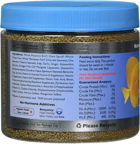 Vista 2 de New Life Spectrum Suplemento de fórmula marina de la serie Naturox, pescado para mascotas, 10.58 oz