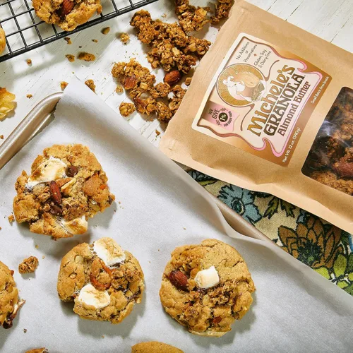 Vista 5 de MICHELES GRANOLA Granola de mantequilla de almendras, 12 onzas