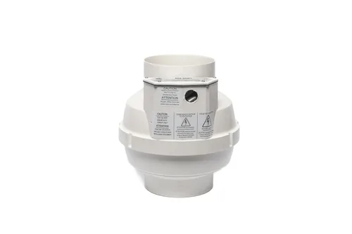 Vista 8 de Festa AMG Eagle Ventilador de Radón - Ventilador Silencioso y Energéticamente Eficiente 241 CFM Sistema de Mitigación de Radón Ventilador en Línea