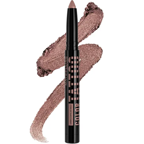 Vista 19 de MAYBELLINE Color Tattoo Longwear Sombra de ojos multiusos Stix, maquillaje de ojos, I am Shining (brillo perla clara)