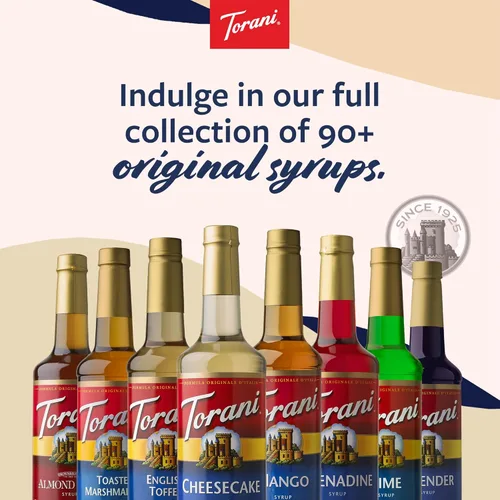 Vista 7 de Torani - Paquete variado de jarabe, sabores de soda, 25.4 onzas (juego de 4)
