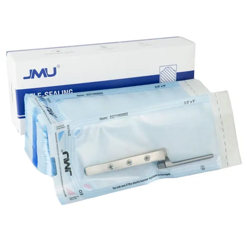 Vista 25 de JMU Bolsas de esterilización autosellantes 2.75 "x 10", 2000/caja (10 cajas)