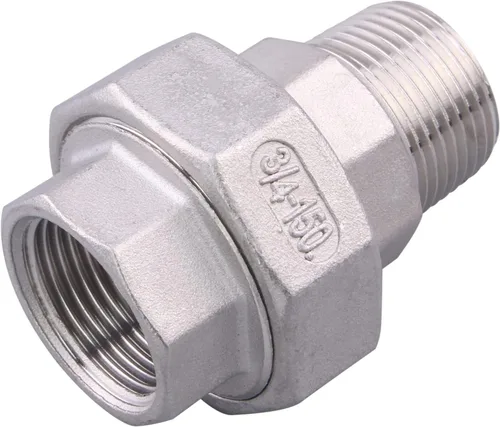 Vista 7 de Unión de accesorios de tubería fundida - 1" NPT hembra montaje acero inoxidable 304, clase 150