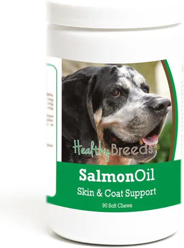 Vista 202 de Healthy Breeds Affenpinscher - Masticables suaves de aceite de salmón, 90