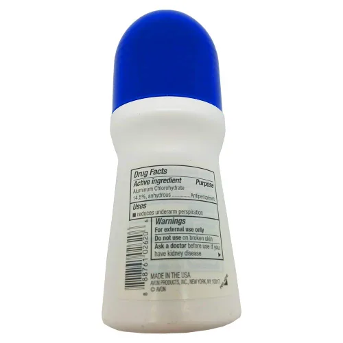 Vista 2 de Avon Desodorante roll-on de Mesmerize. Para hombres. Fórmula de secado rápido, no blanqueante, antimanchas. Protección contra olores y humedad