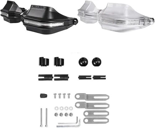 Vista 6 de Motorcycle handguard for Suzuki V-Strom DL650 DL250 GW250 GSX150 Motorcycle Hand Guard Protector Shield Windproof Handlebar HandGuards Protection