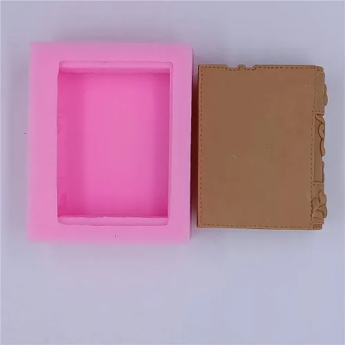 Vista 6 de Nuevo Diseño de Libro Molde de Jabón de Silicona Molde de Vela Moldes de Silicona 3D para Hacer Jabón, Pastel, Chocolate y Manualidades