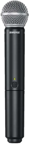 Vista 13 de Sistema de micrófono inalámbrico Shure BLX24/SM58 - Vida de batería de 14 horas, rango de 300 pies, UHF Incluye micrófono vocal de mano SM58