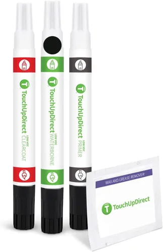 Vista 105 de TouchUpDirect QM1 Cloud White compatible con Pintura de retoque en aerosol Nissan Exact Match - Kit esencial