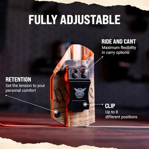 Vista 4 de We The People Holsters - Fibra de carbono - Mano derecha - Funda IWB compatible con Sig Sauer P365 XMacro