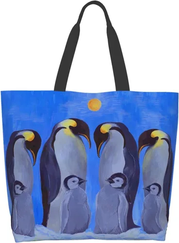 Famame Canvas Tote Bag Large Women Casual Shoulder Bag Handbag Reusable Multipurpose Shopping Grocery Bag For Outdoors