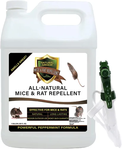 Vista 10 de Natural Armor - Repelente de ratones y ratas, repuesto de 1 galón (128 oz)