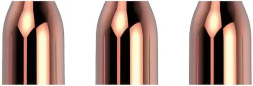 Vista 12 de Lstyle Dart Flight Accessory: Champagne Ring Premium Metal - for All PRO Dart Flights