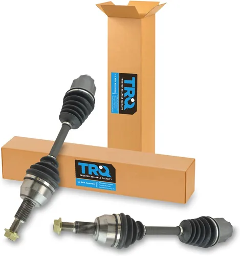 Vista 12 de TRQ Juego de conjunto de eje de transmisión CV delantero para conductor y pasajero, 2 piezas, compatible con Ford Explorer 4WD 95-01, Explorer AWD