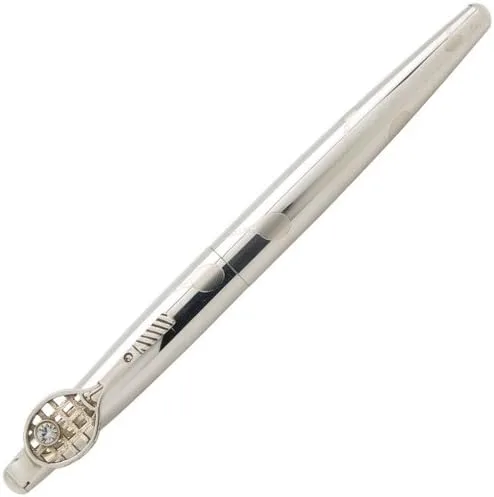 Vista 2 de Cross Townsend - Pluma estilográfica del Salón de la Fama del Tenis de edición limitada de plata de ley maciza