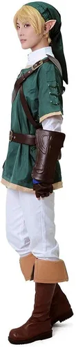 Vista 4 de miccostumes Men's Costume Game Guard Cosplay Uniform Fullset Green