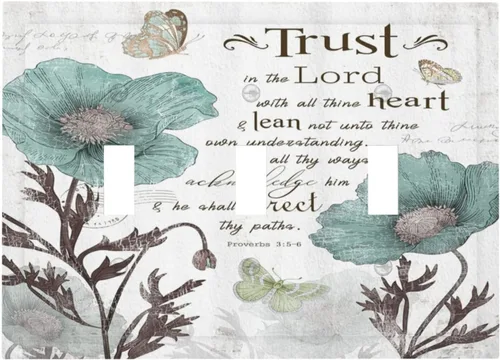 Vista 147 de Bear Moose Lodge Woodland - Placa de interruptor de luz dúplex individual de 1 banda, cubierta de salida decorativa de pared, placa frontal