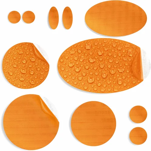 Vista 25 de aZengear Parches de reparación para chaquetas, tienda de campaña, puntera de zapatos, colchón de aire, inflables, equipo de PVC, impermeable