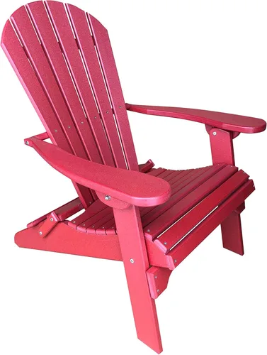 Vista 16 de Phat Tommy Silla Adirondack plegable – Silla Adirondack de polietileno de polietileno de alta densidad – resistente plástico reciclado – Muebles