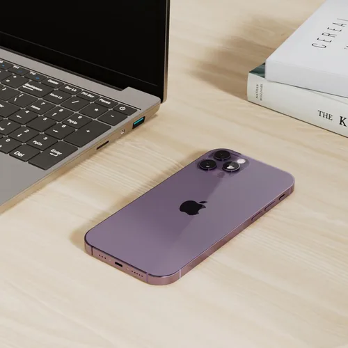 Vista 5 de Celular iPhone 14 Pro Max de Apple, 512 GB, morado oscuro, desbloqueado (reacondicionado).