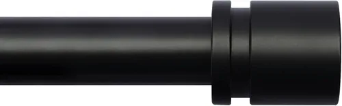 Vista 15 de Byondeth - Cortineros para ventanas de 16 a 28 pulgadas, longitud ajustable, 1 pulgada de diámetro, cortinero con remates de aluminio, color bronce